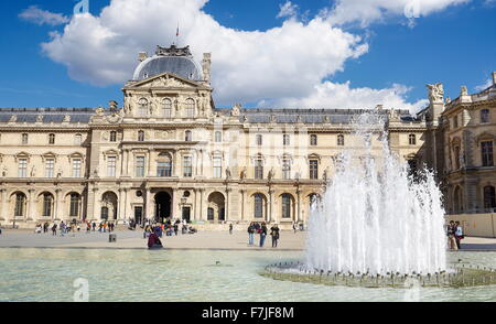 Louvre-Museum, Paris, Frankreich Stockfoto