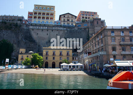 Sorrento Meeresbucht Stockfoto