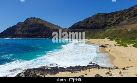 Makapuu Beach, Oahu, Hawaii Stockfoto