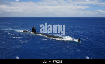 Atom-u-Boot, Oahu, Hawaii Stockfoto