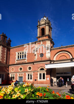 Bahnhof in Bury St Edmunds Suffolk England Stockfoto