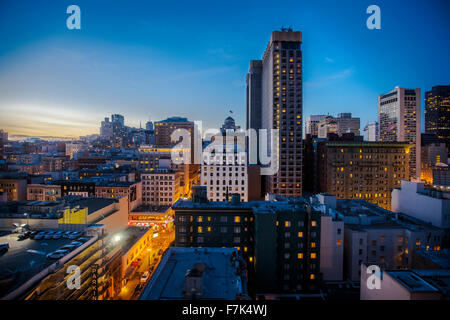 Fron Hotel Nikko, San Francisco Kalifornien anzeigen Stockfoto