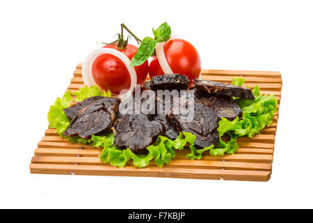 Pferd traditionelle Wurstwaren - kese Stockfoto