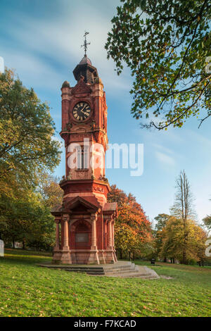 Herbstnachmittag in Preston Park, Brighton, East Sussex, England. Stockfoto