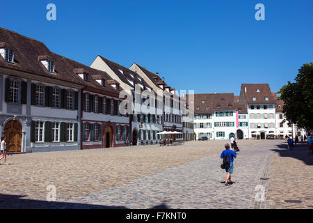 Basler Straße in der Schweiz Stockfoto