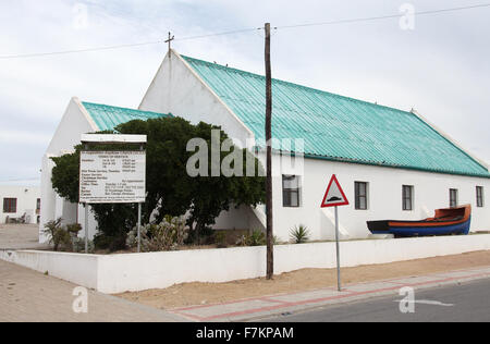 Sankt Augustiner anglikanische Kirche am Paternoster im Western Cape in Südafrika Stockfoto