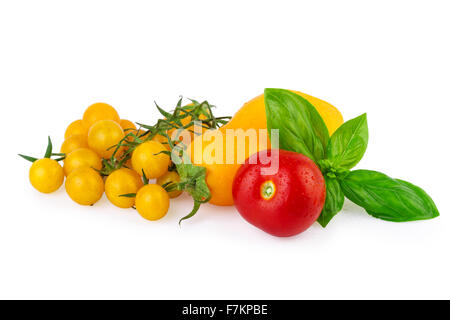 Verschiedene Tomaten zum Kochen Stockfoto