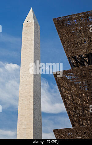 Washington, DC - der Smithsonian Instituts National Museum of African American History und Kultur. Stockfoto