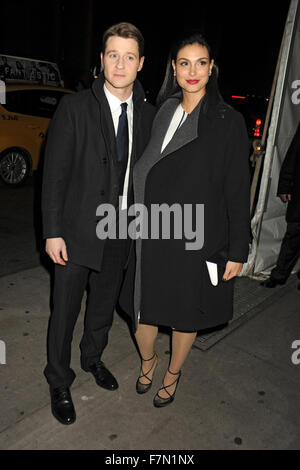 New York City. 30. November 2015. Ben McKenzie und Morena Baccarin besuchen Sie 2015 Gotham Independent Film Awards im Cipriani Wall Street am 30. November 2015 in New York City. © Dpa/Alamy Live-Nachrichten Stockfoto