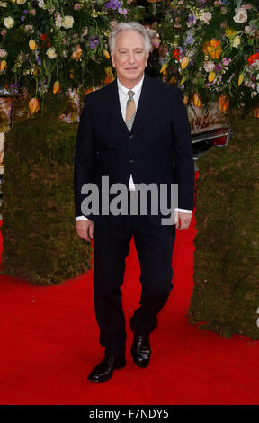 13. April 2015 - London, England, UK - Alan Rickman Besuch ein wenig Chaos UK Premiere, Odeon Kensington Stockfoto