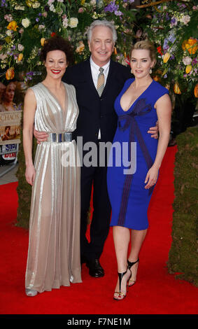 13. April 2015 - London, England, UK - Alan Rickman, Kate Winslet und Helen McCrory Besuch ein wenig Chaos UK Premiere, Odeon Ke Stockfoto