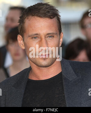 15. April 2015 - London, England, UK - Matthias Schoenaerts Teilnahme an Far From the Madding Crowd Weltpremiere, BFI Southbank Stockfoto