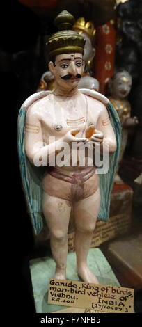 Ganida (Mann-Vogel Avatar des Hindu-Gottes Vishnu. 19. Jahrhunderts indischen Stockfoto