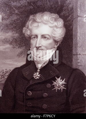 Georges Leopold Cuvier, Baron Cuvier 1769-1832 Stockfoto