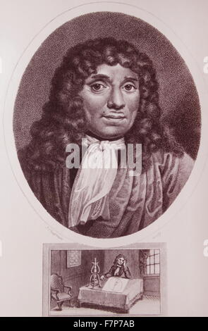 Anton van Leeuwenhoek – 1632-1723 Stockfoto