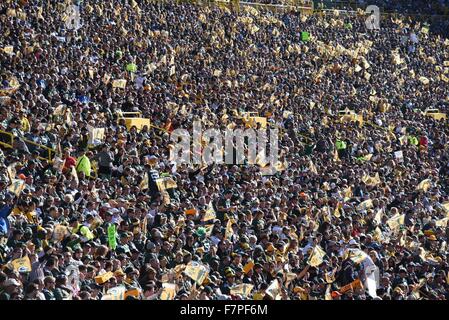 Lambeau Field Green Bay Wisconsin. Heimat der Green Bay Packers NFL American Football Team. Stockfoto