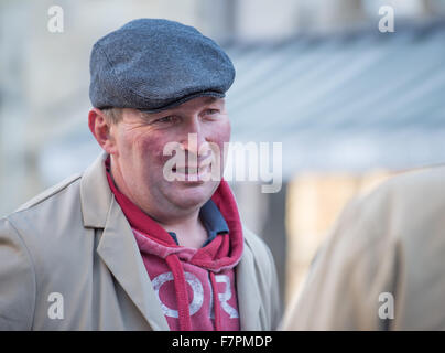 Uppingham, UK. 2. Dezember 2015. Die Landwirtschaft bei der 109. Weihnachten Fatstock Jahresausstellung von Rindern, Schweinen und Schafen in Uppingham, Rutland auf Mittwoch, 2. Dezember 2015. Bildnachweis: Vermischtes/Alamy Live News Stockfoto