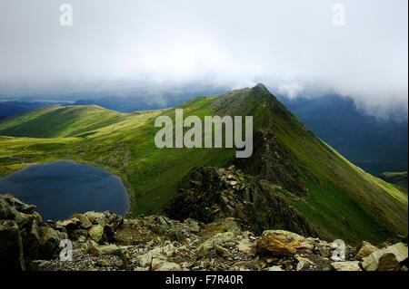 Striding Edge von Lakelandpoeten Stockfoto