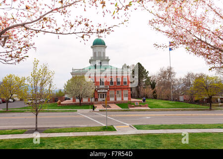 Ansicht der Ratssaal tagsüber, Salt Lake City Stockfoto