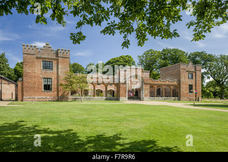 Die Beförderung Block in Felbrigg Hall, Gärten und Anwesen, Norfolk. Stockfoto