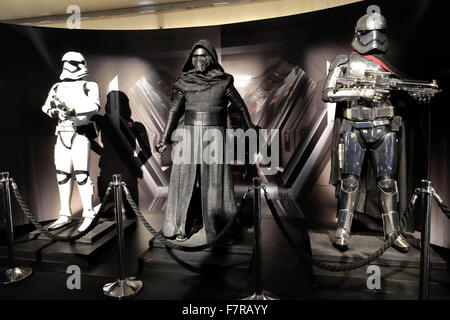 Lucca Comics & Games Festival 2015 Mitwirkende: Stormtrooper, Kylo Ren, Captain Phasma wo: Lucca, Italien bei: 31. Oktober 2015 Stockfoto