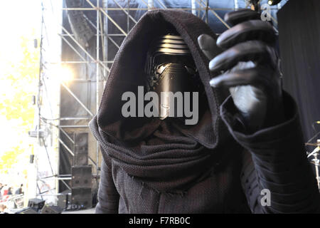 Lucca Comics & Games Festival 2015 Mitwirkende: Kylo Ren wo: Lucca, Italien bei: 31. Oktober 2015 Stockfoto