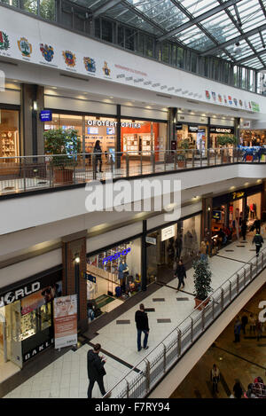 Einkaufszentrum Westend Citycenter, Váci Út 1-3, Budapest, Ungarn Stockfoto