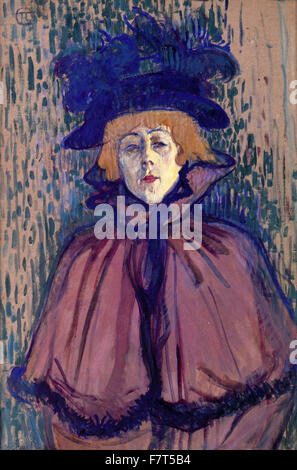 Henri de Toulouse-Lautrec-Jane Avril Stockfoto