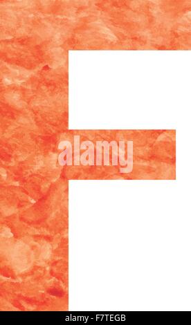 f Land Brief Stock Vektor