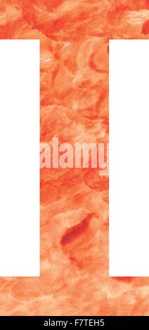 Ich Lande Brief Stock Vektor