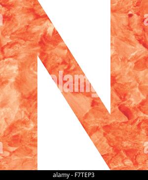 n Land Brief Stock Vektor