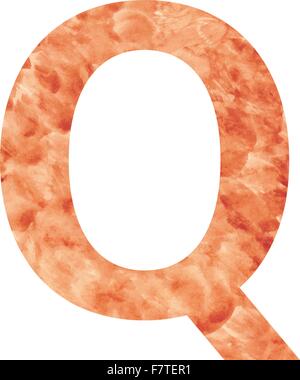 Q-Land-Brief Stock Vektor