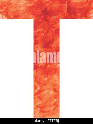 t-Land-Brief Stock Vektor