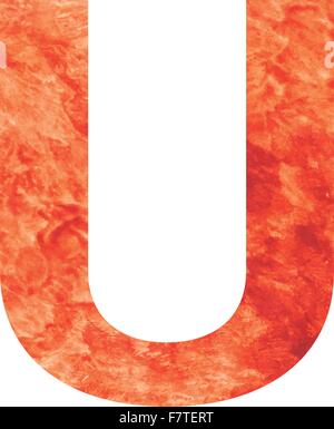 u-Land-Brief Stock Vektor