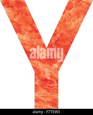 y-Land-Brief Stock Vektor