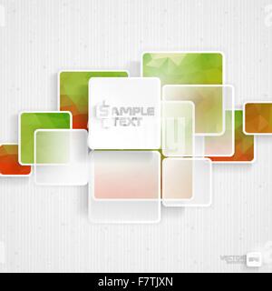 Einfache geometrische Muster. Stock Vektor