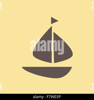 Reise-flach-Icon Stock Vektor