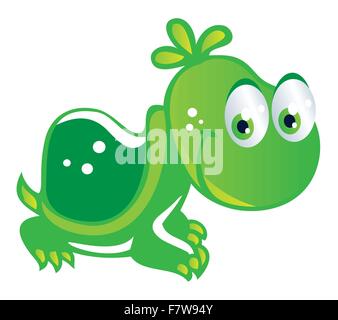 cartoon Baby-Schildkröte Stock Vektor