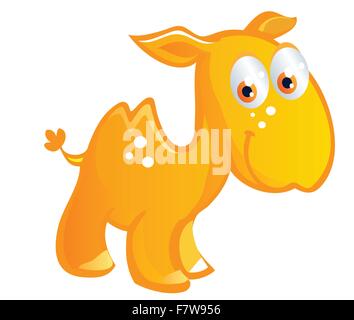 Cartoon Baby camel Stock Vektor