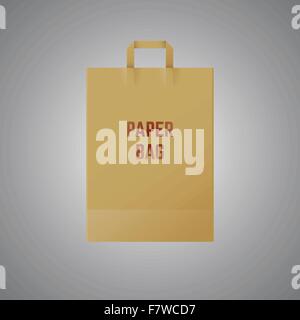 Vektor-Papiertüte Stock Vektor