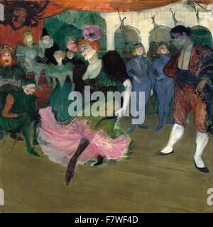Henri de Toulouse-Lautrec-Marcelle Lender Tanz Bolero in "Chilpéric" Stockfoto