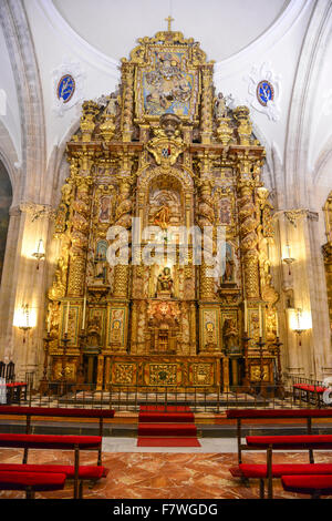 Innenraum der Iglesia de Santa María la Mayor, Ronda, Spanien Stockfoto