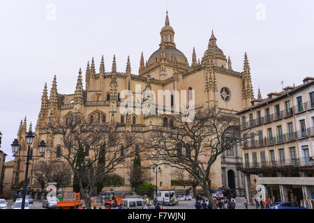 Catedral de Segovia, Spanien Stockfoto