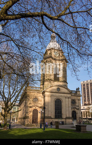 Kathedrale von St Philip, Birmingham, UK Stockfoto