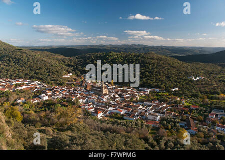 Sierra de Aracena Naturpark, Alajar, Huelva Provinz, Region von Andalusien, Spanien, Europa Stockfoto