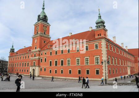 Königsschloss in Plac Zamkowy, Warschau, Polen Stockfoto