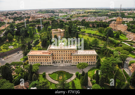 Palast des Governatorats der Vatikanstadt, Vatikan Stockfoto