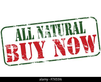 Alle natürlichen Stock Vektor