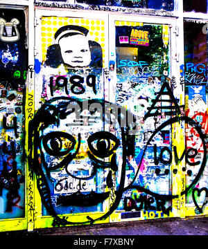 Streetlife in Berlin Stockfoto