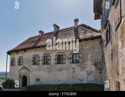 Alte Bled Burg in Slowenien Stockfoto